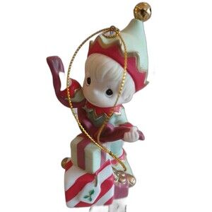 2021 Precious Moments Elf Ornament Fill Your Holidays with Special Surprises